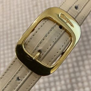 Vintage Ferragamo Leather Belt